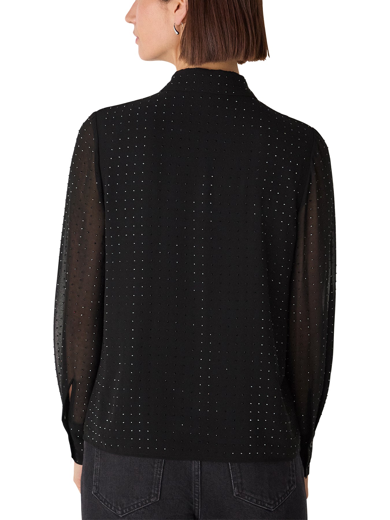 Hot Fix Sheer Shirt