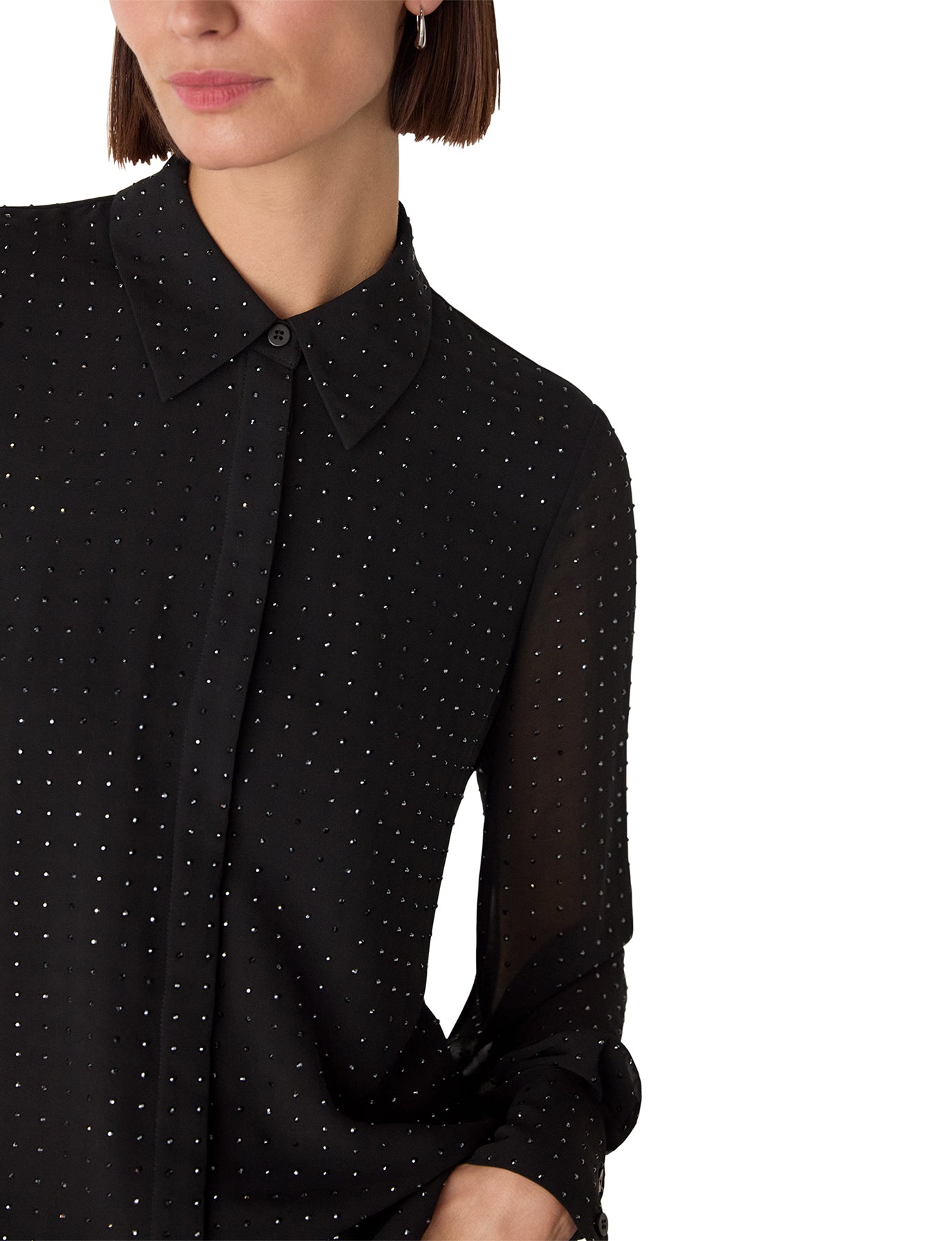Hot Fix Sheer Shirt
