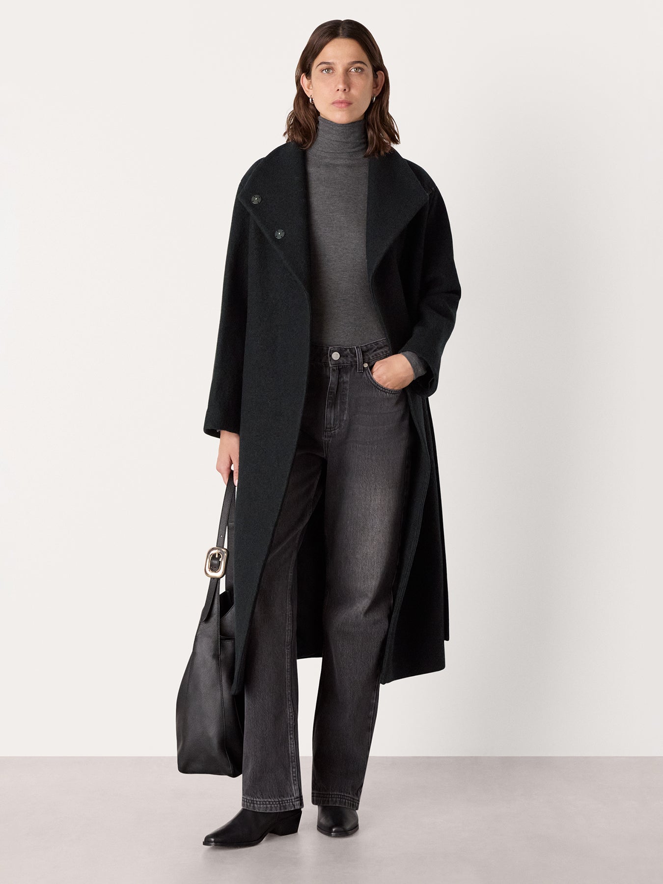 Morgan Funnel Neck Coat