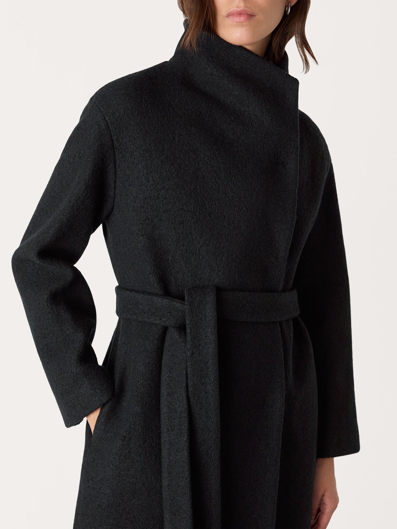 Morgan Funnel Neck Coat