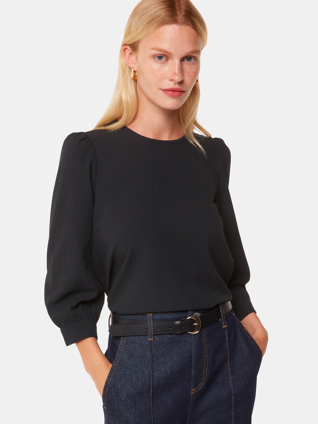 Zenni Blouse Black