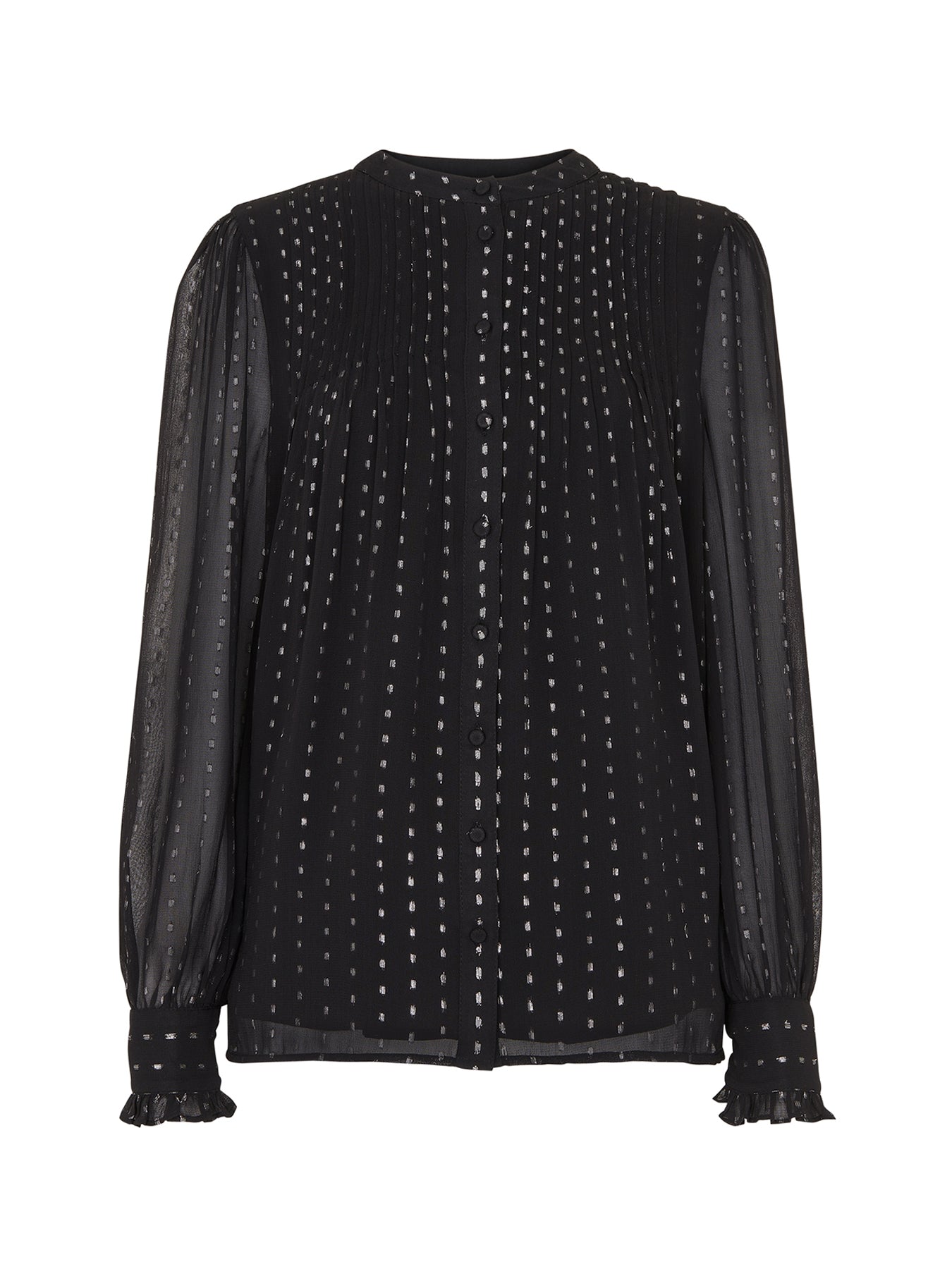Metallic Stripe Shirt