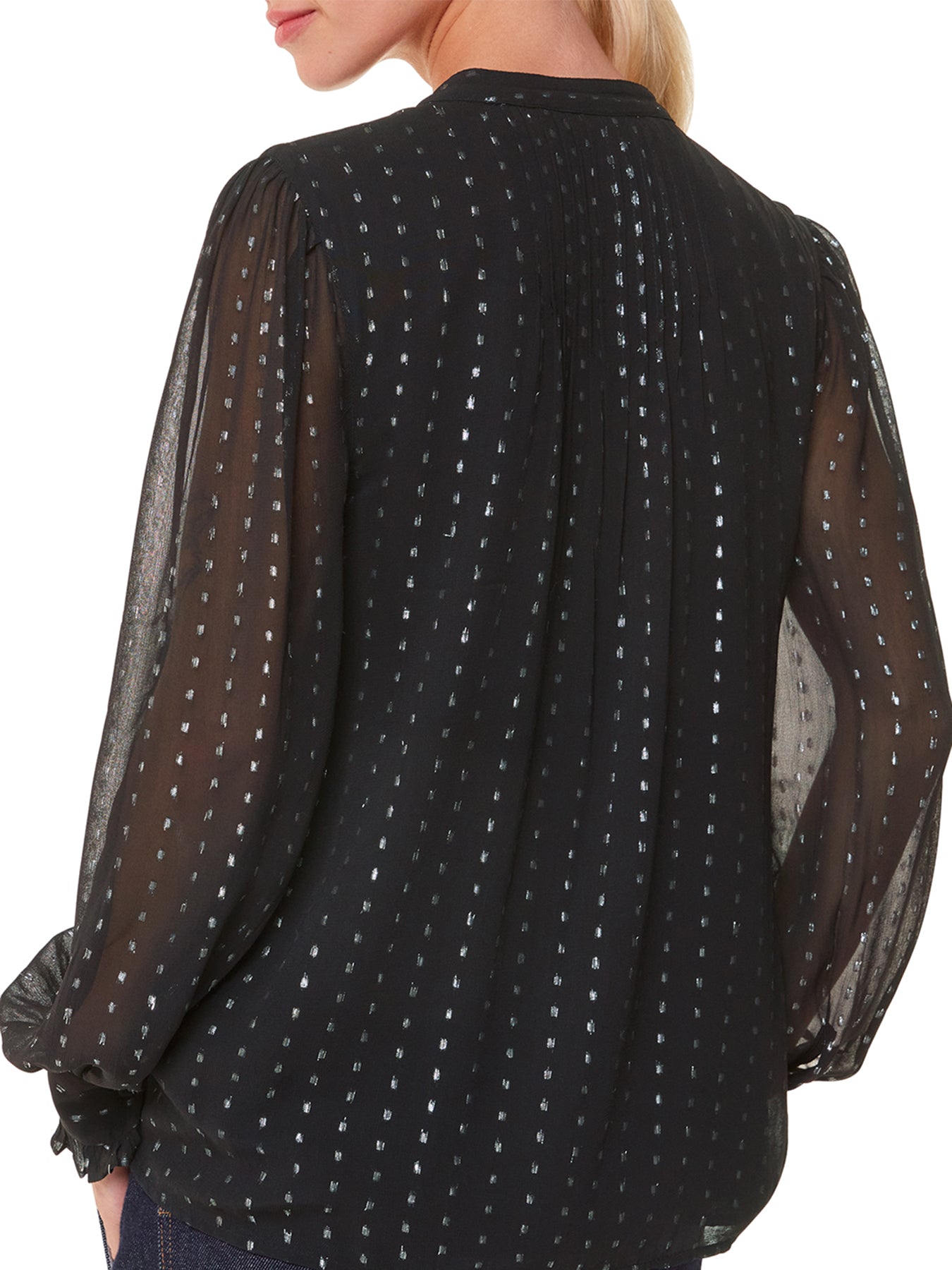 Metallic Stripe Shirt