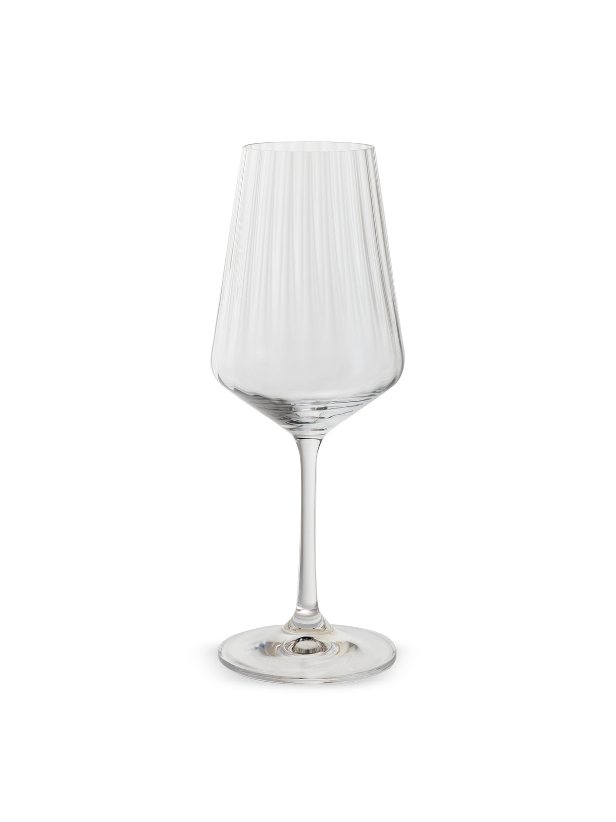 Cheers Optic White Wine Glasses Set of 4