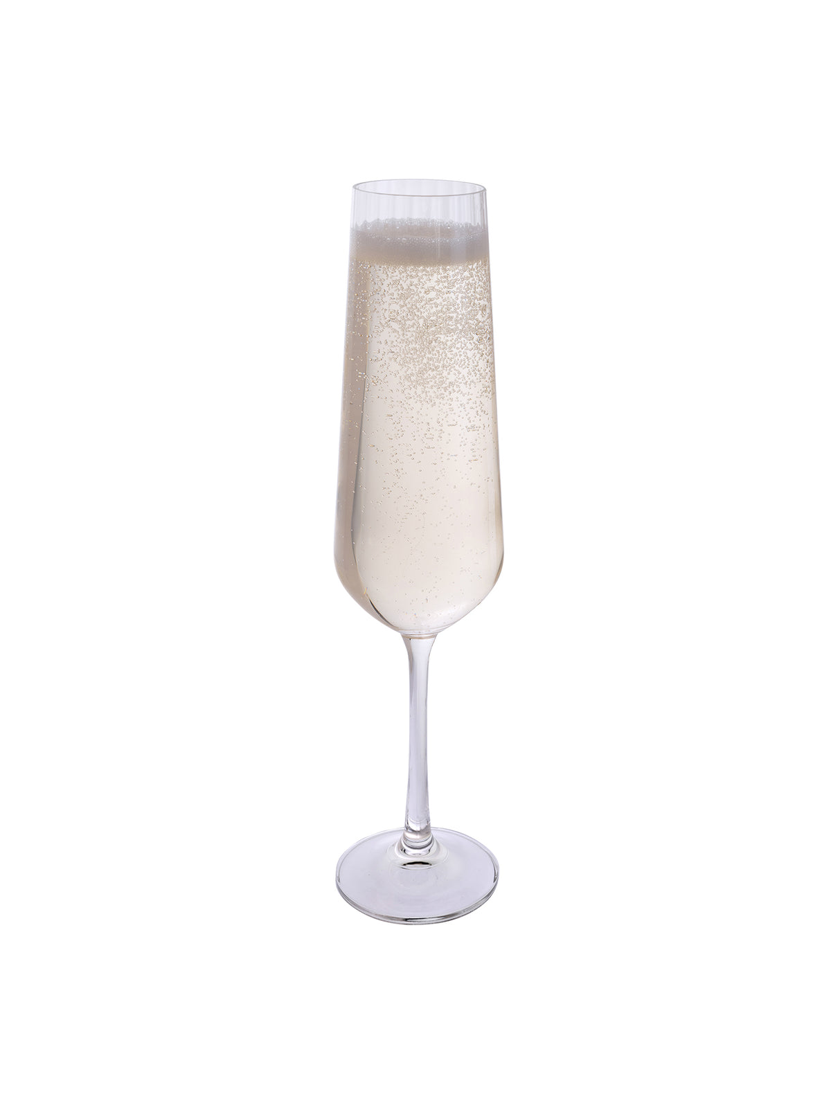 Cheers Optic Champagne Flutes Set of 4