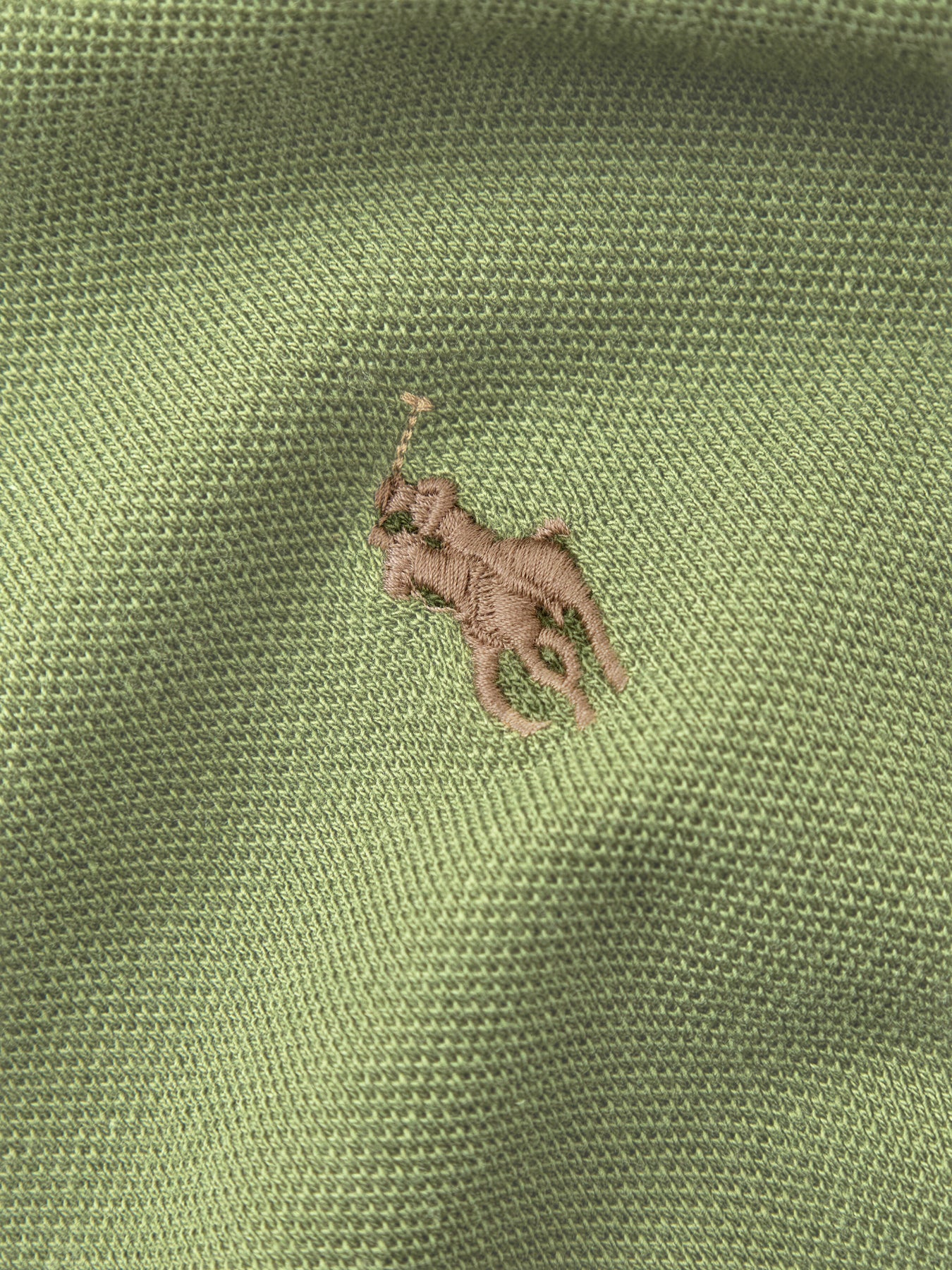 Custom Fit Polo Shirt Olive