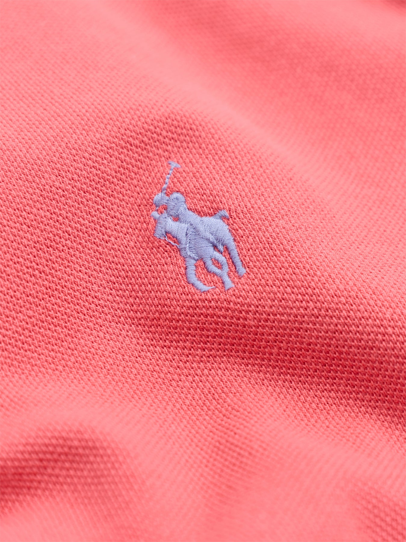 Custom Fit Polo Shirt Red
