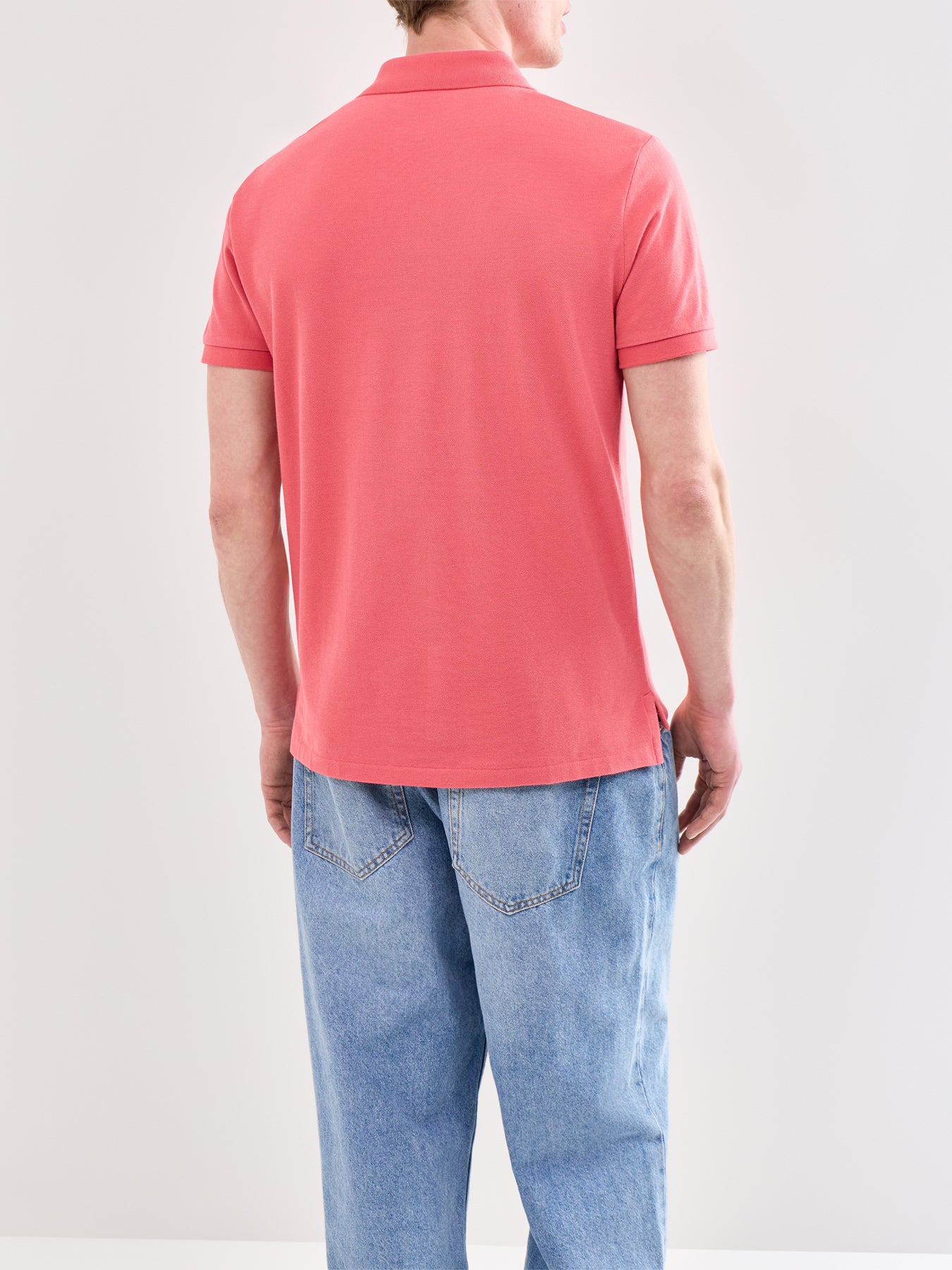 Custom Fit Polo Shirt Red