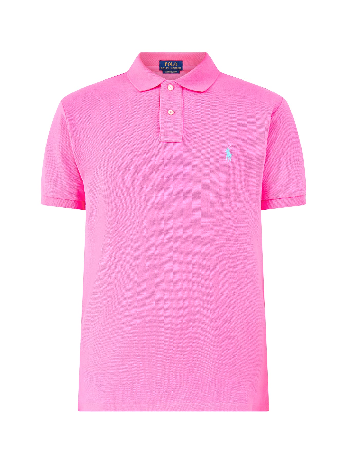 Custom Fit Polo Shirt Pink