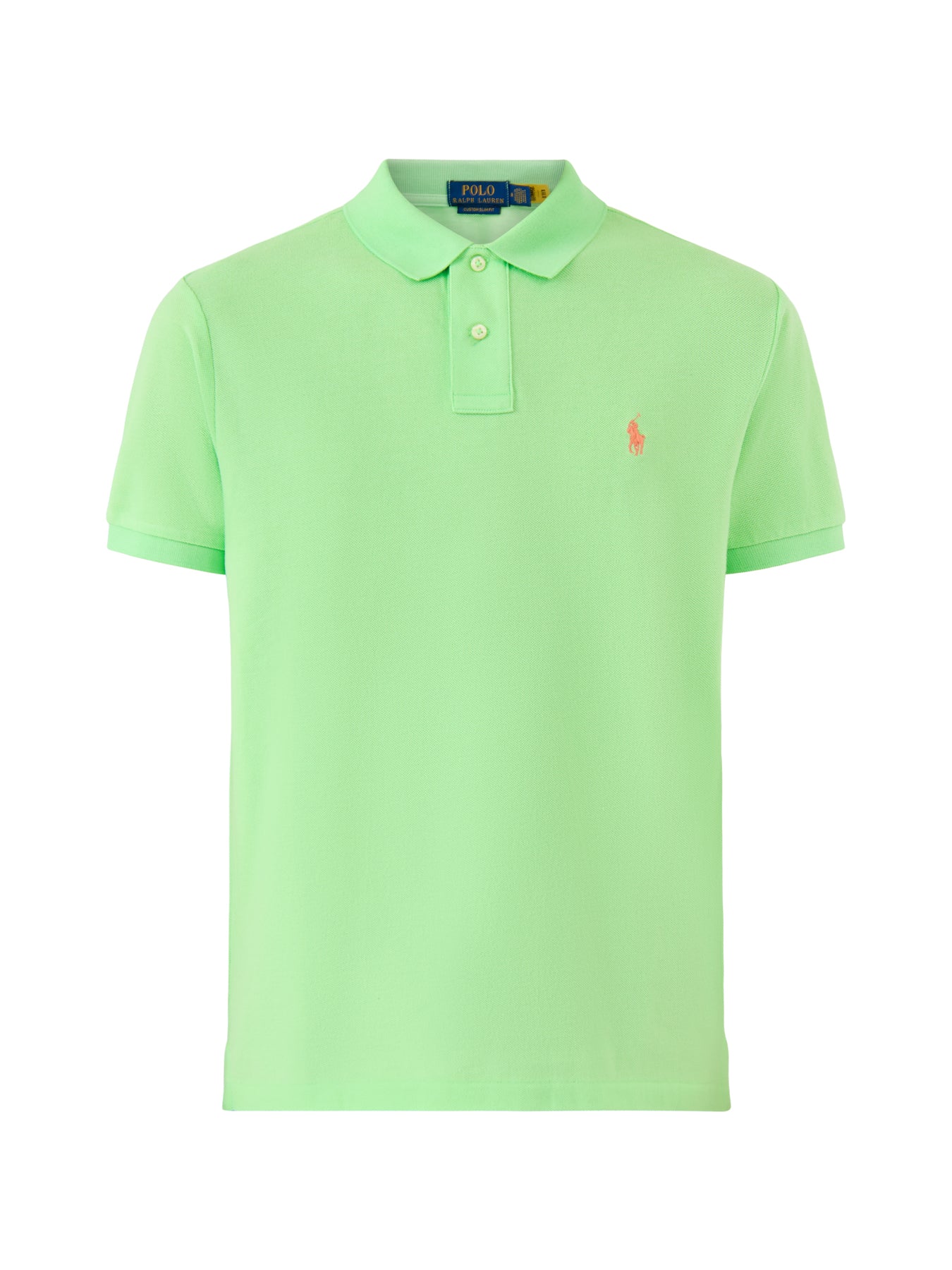 Custom Fit Polo Shirt Green