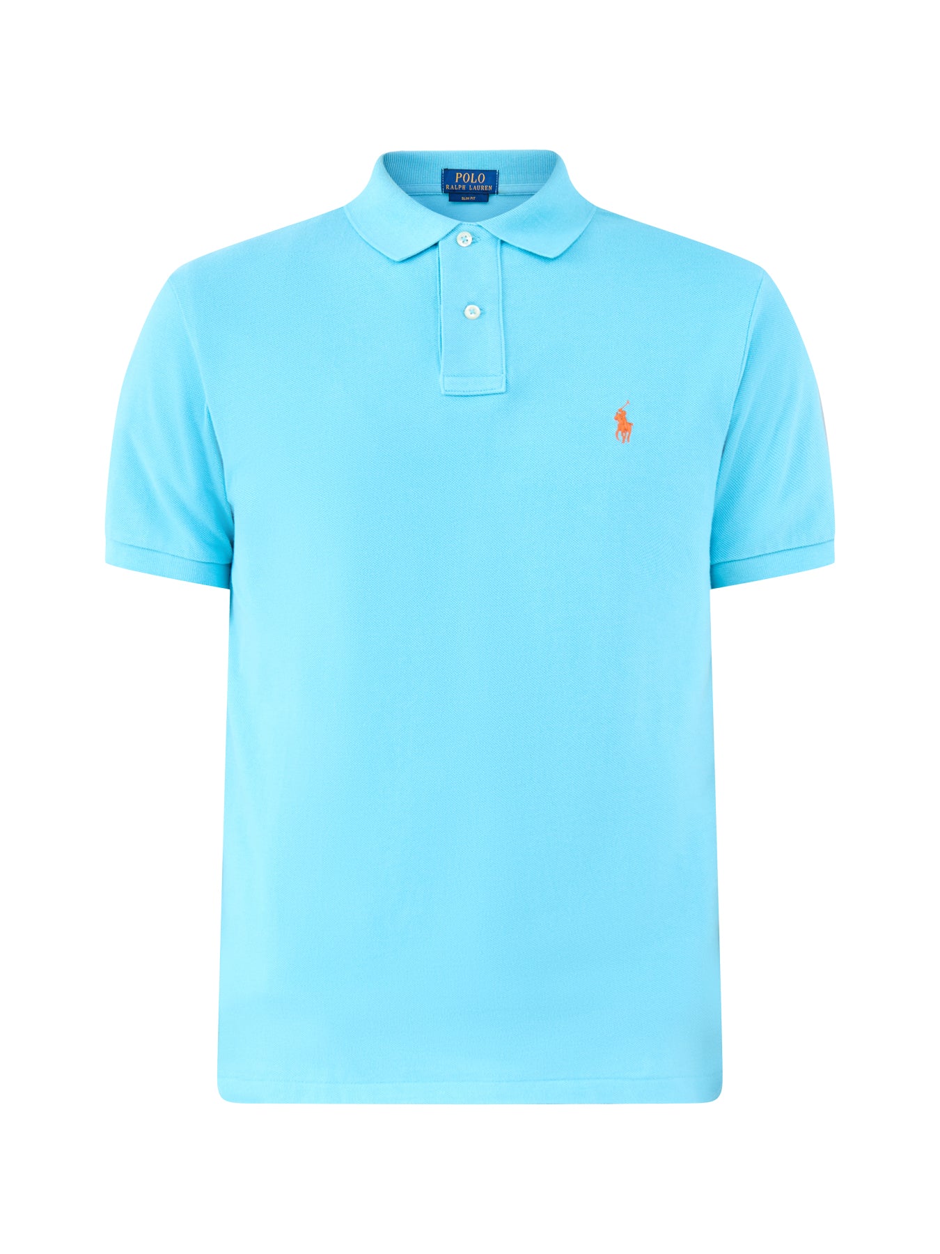 Slim Fit Polo Shirt Blue