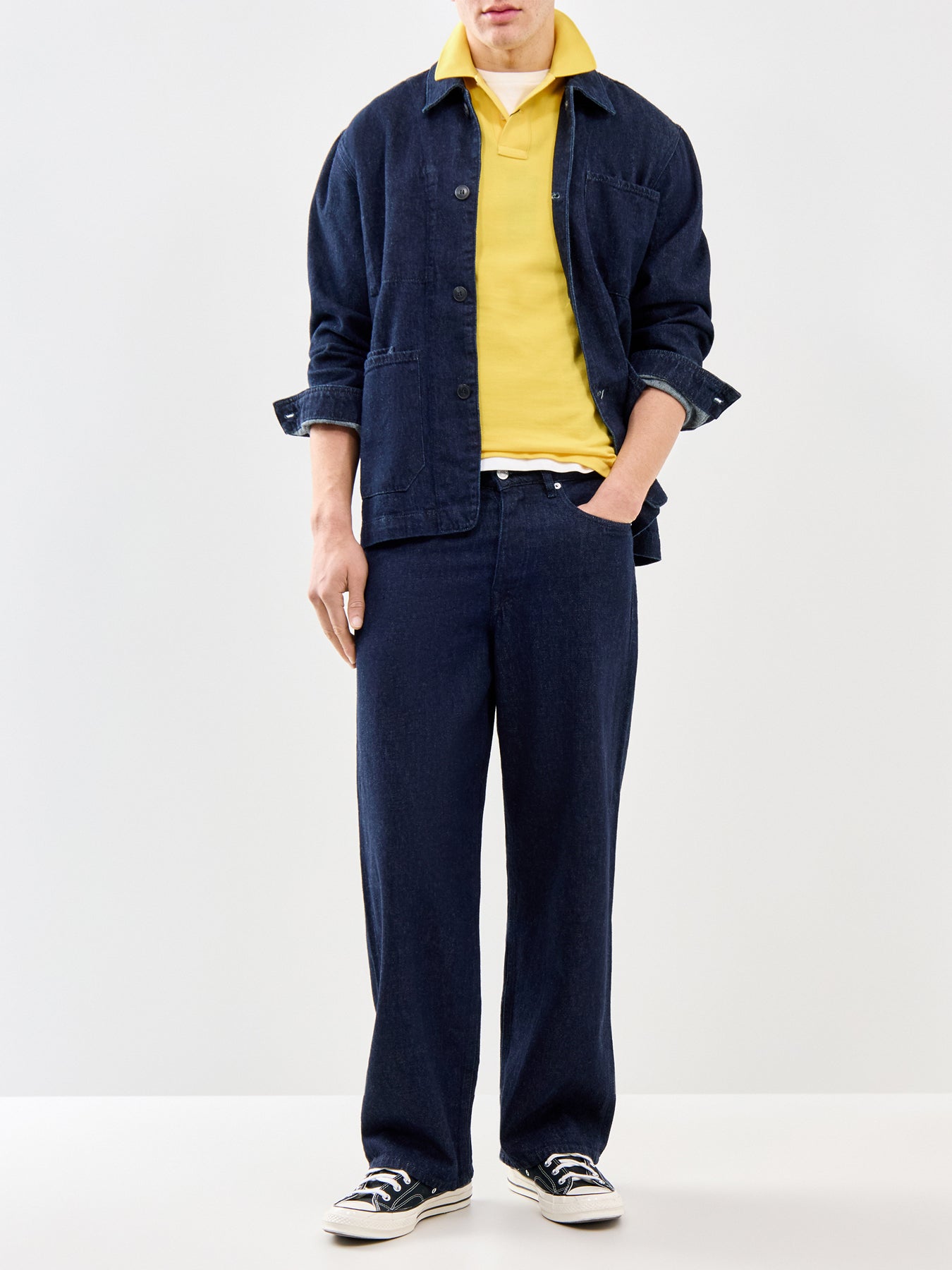 Slim Fit Polo Shirt Yellow