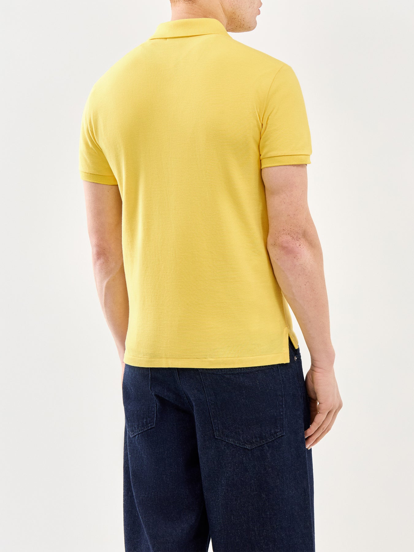 Slim Fit Polo Shirt Yellow