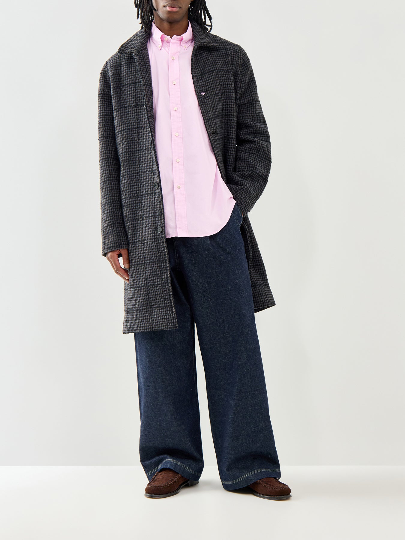 Ralph Lauren Custom Fit Twill Shirt Carmel Pink