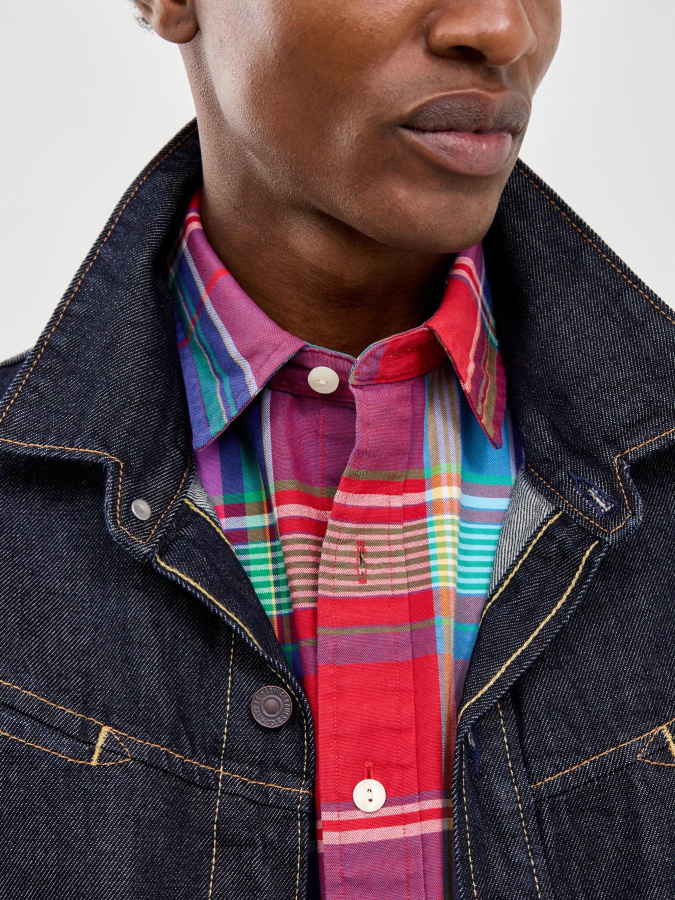 Plaid Oxford Shirt