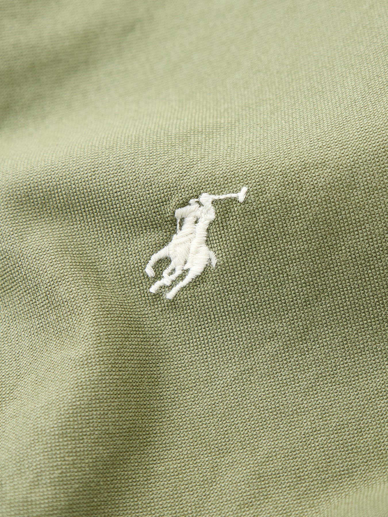 Garment-Dyed Oxford Shirt Khaki