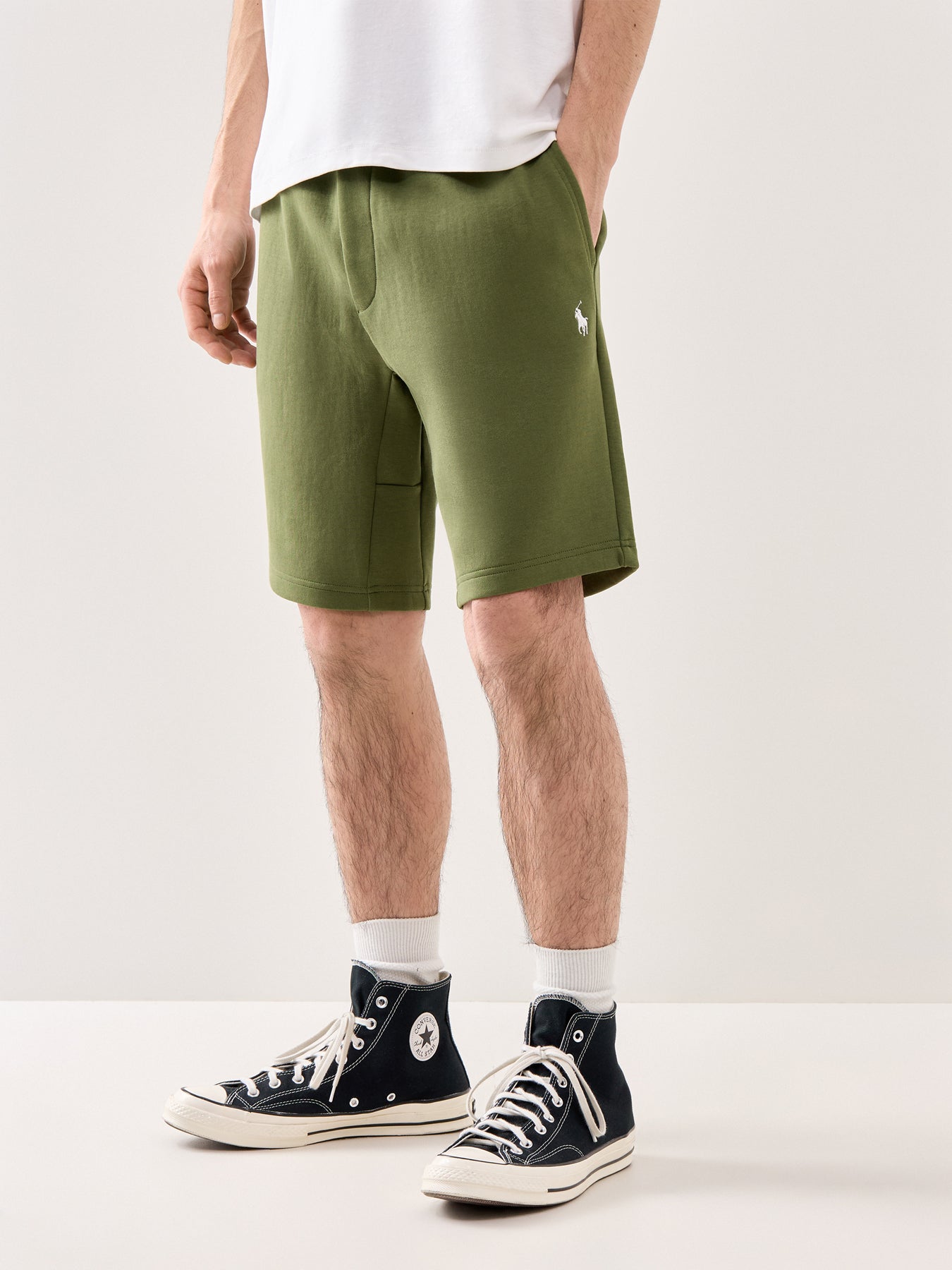 Double Knit Shorts Olive