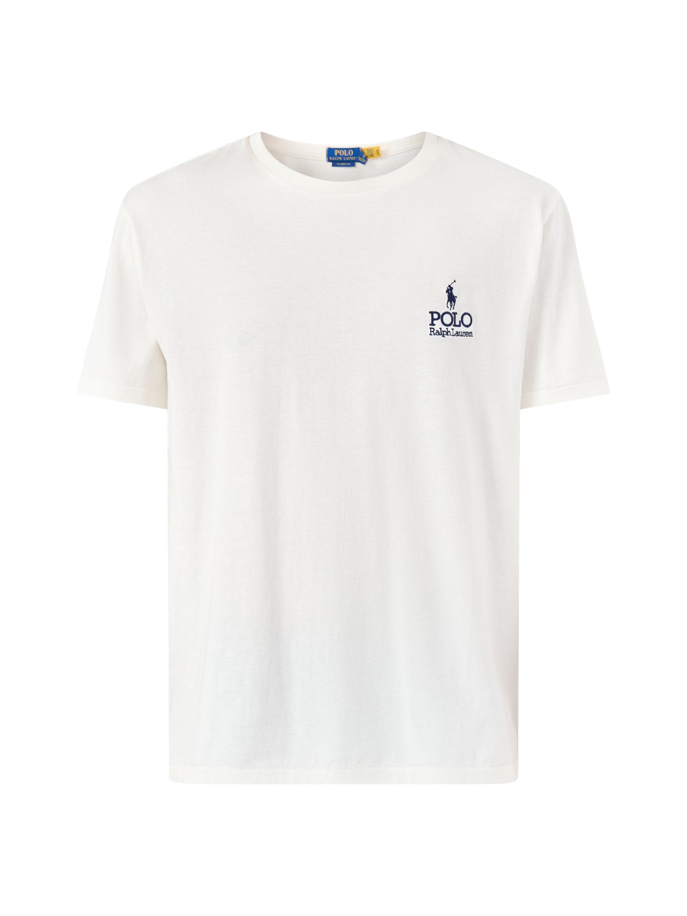 Logo Cotton T-Shirt Cream