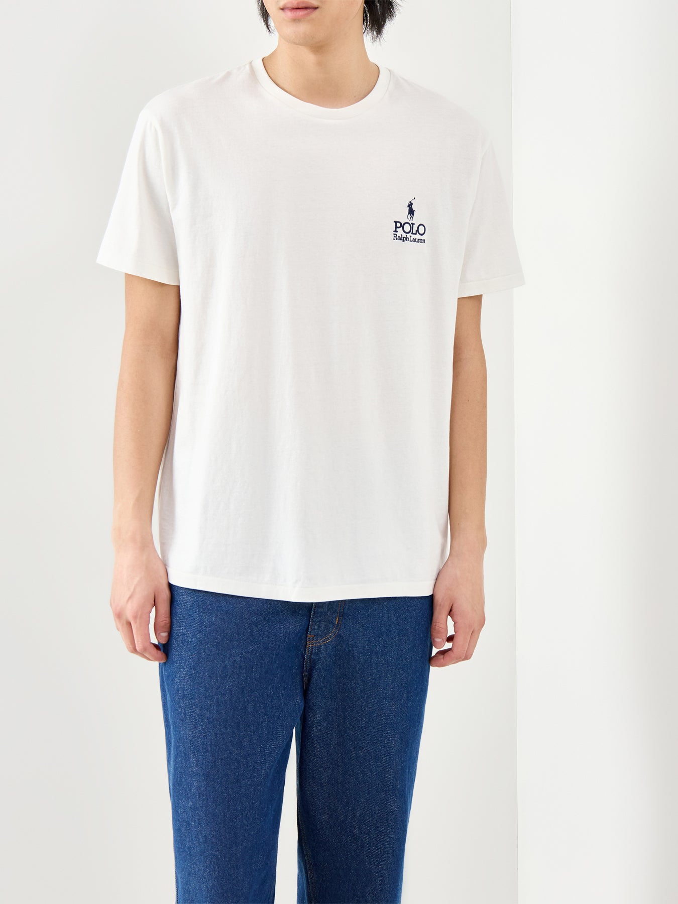 Logo Cotton T-Shirt Cream