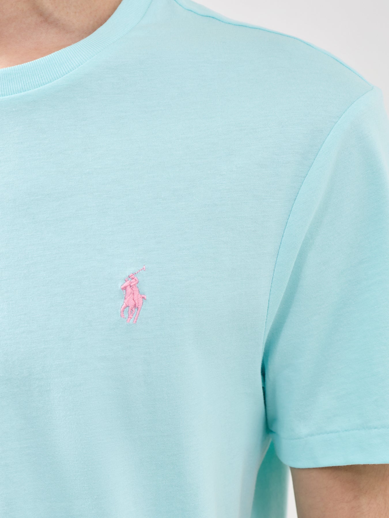 Classic T-Shirt Aqua Blue