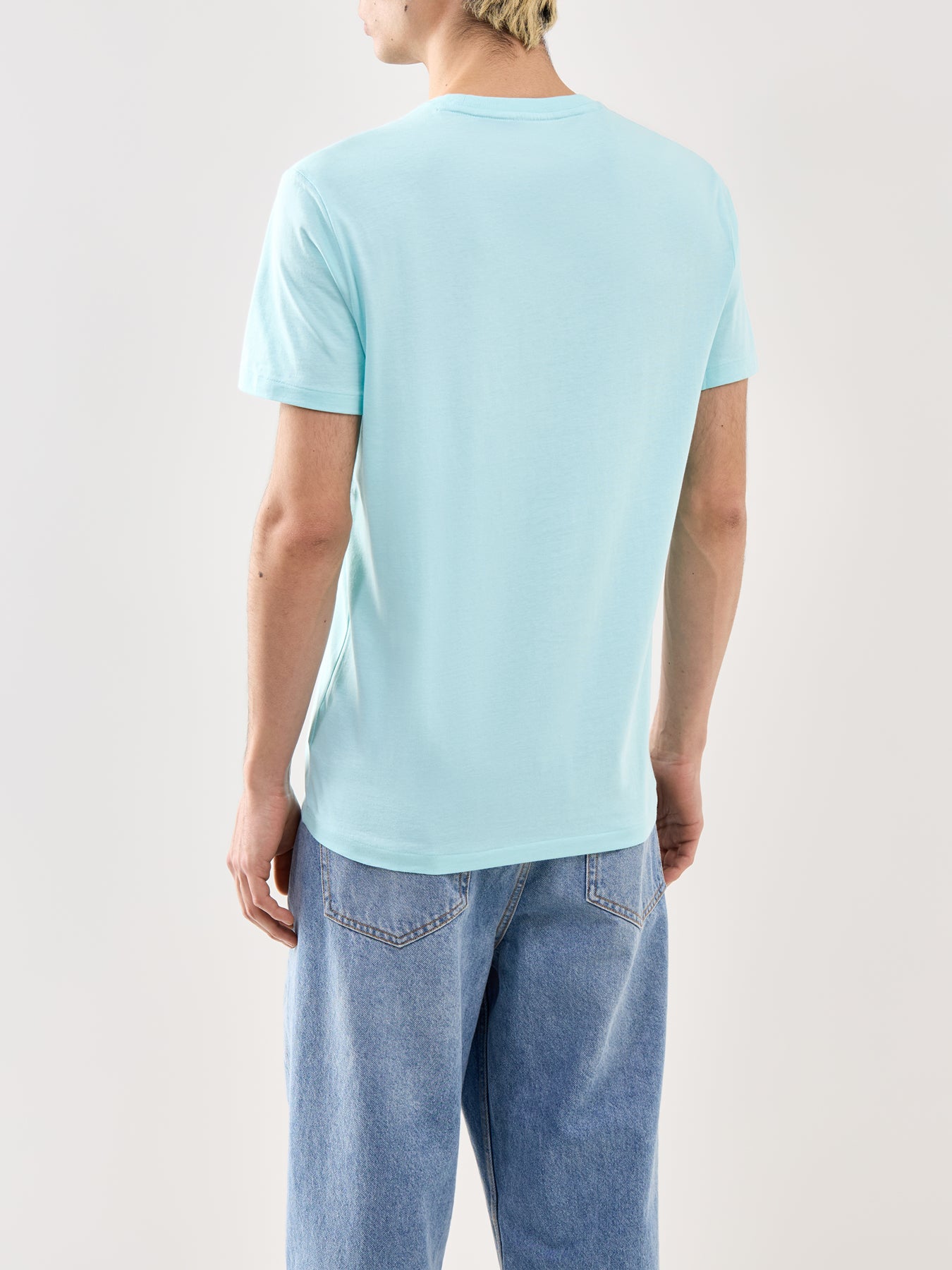 Classic T-Shirt Aqua Blue