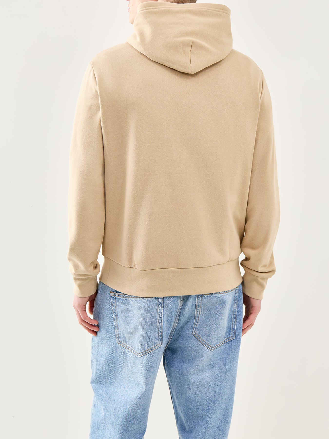 Logo Pullover Hoodie Khaki