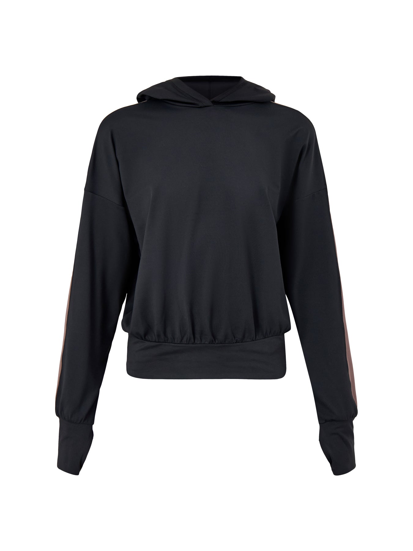 All Day Side Stripe Hoodie Black