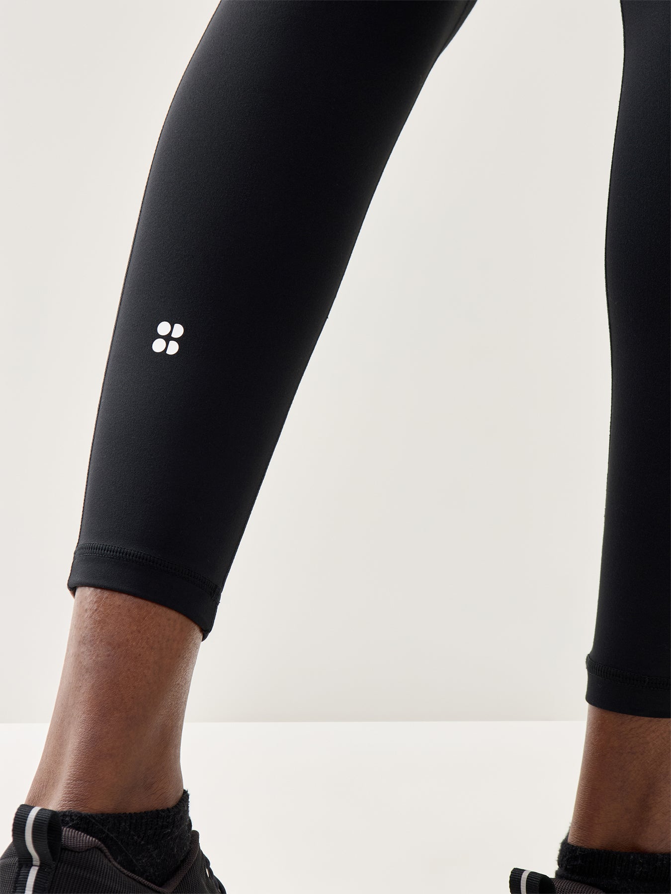 All Day 7/8 Side Stripe Legging Black