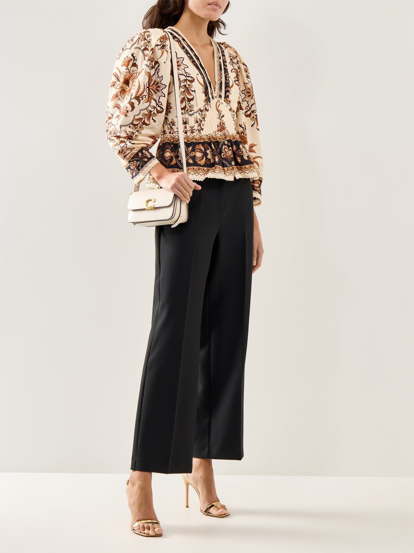 Majestic Garden Printed Blouse Multi