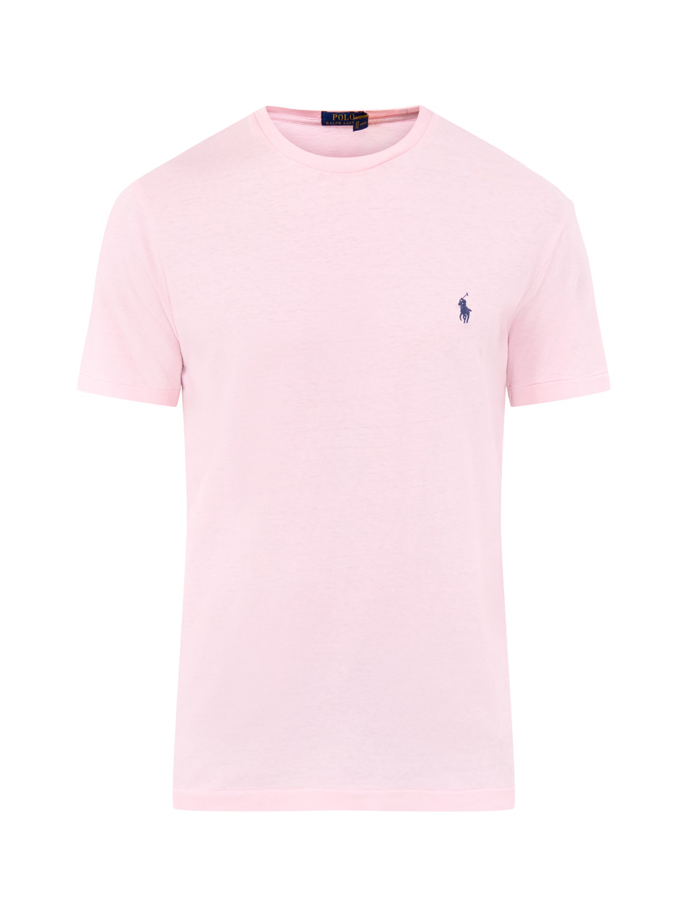 Cotton Linen Pocket T-Shirt Pink