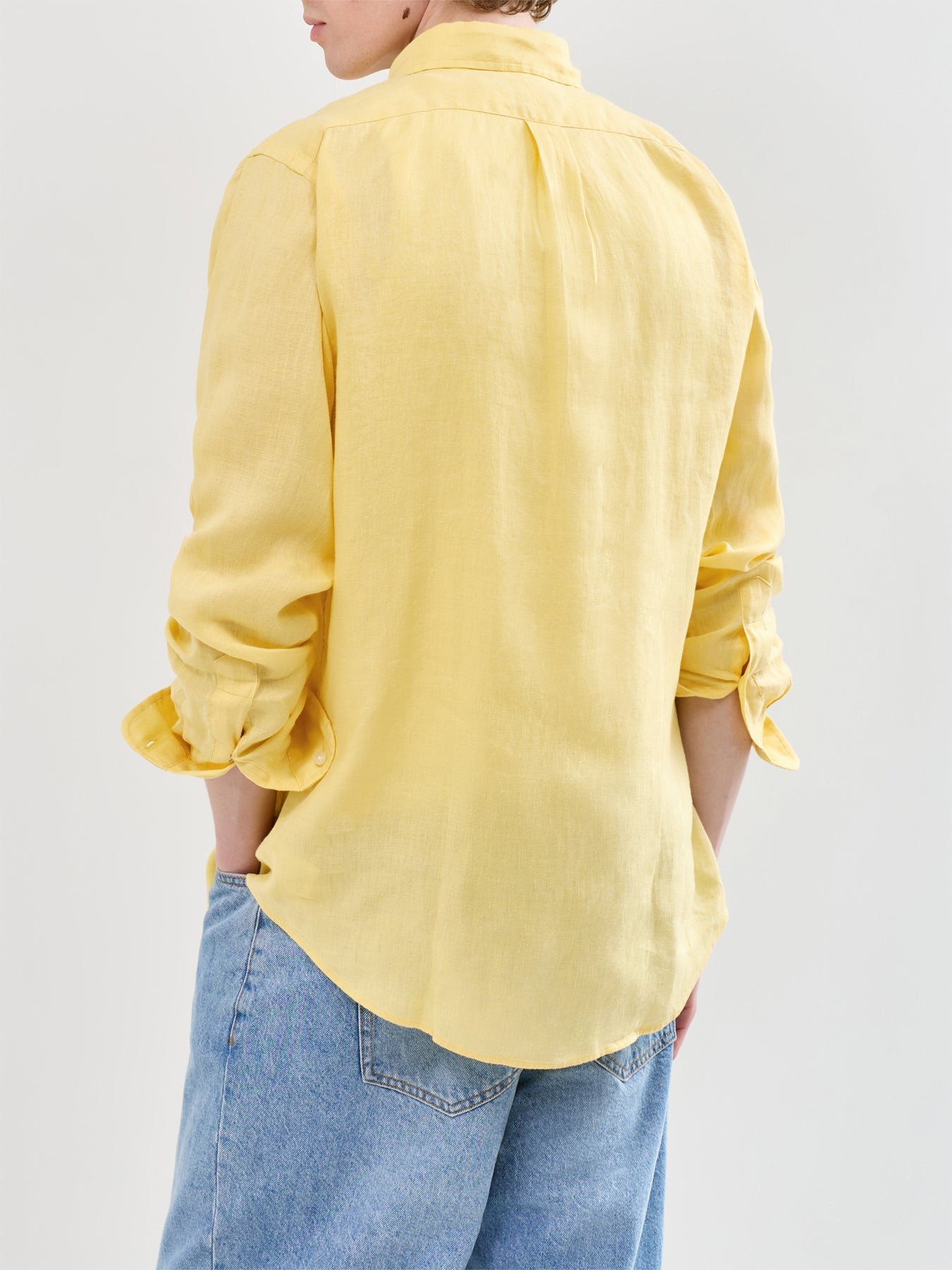 Linen Shirt Yellow