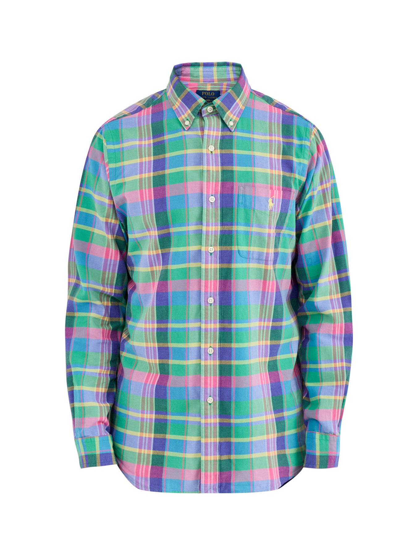 Lightweight Check Shirt Green