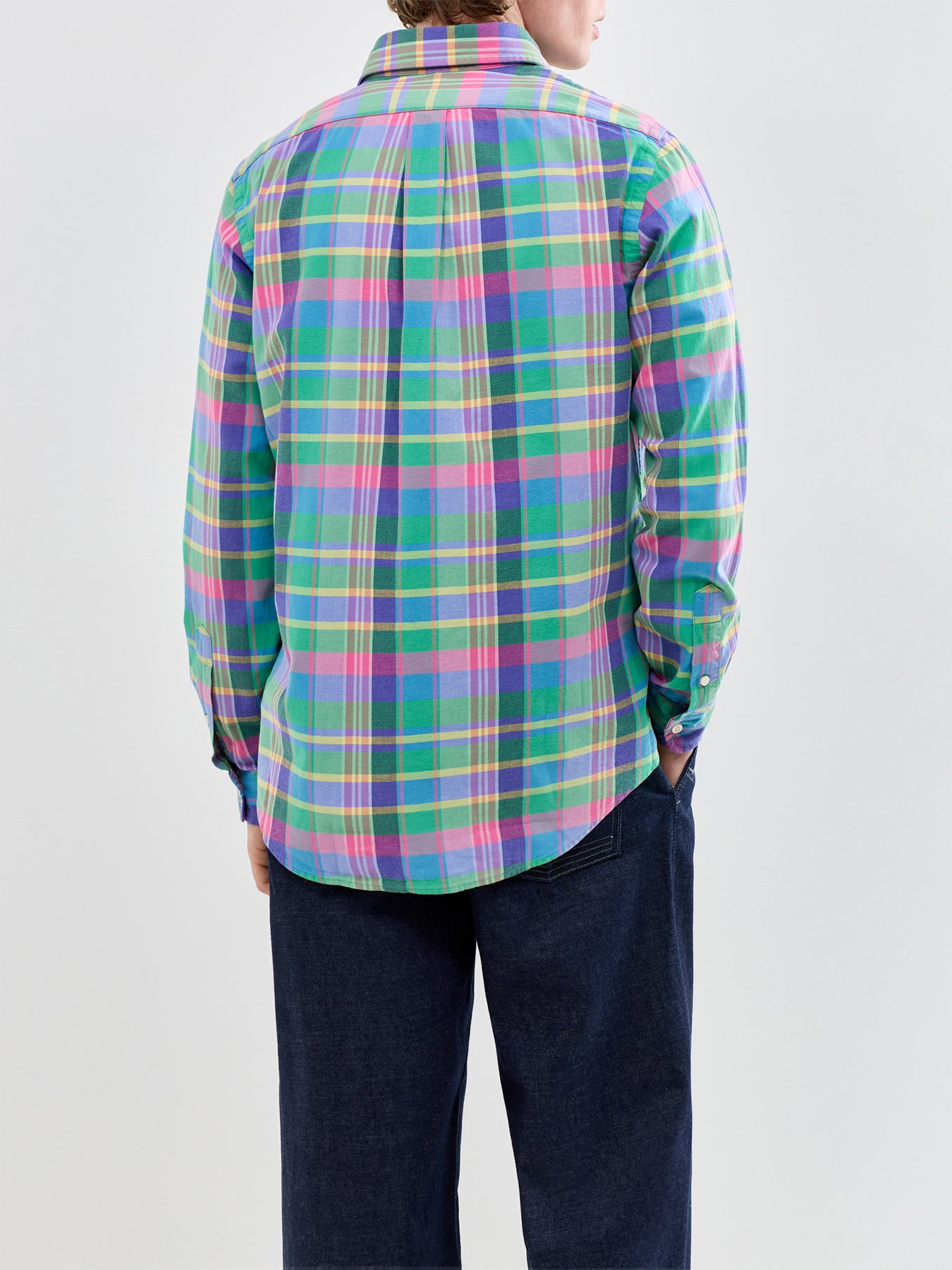 Lightweight Check Shirt Green