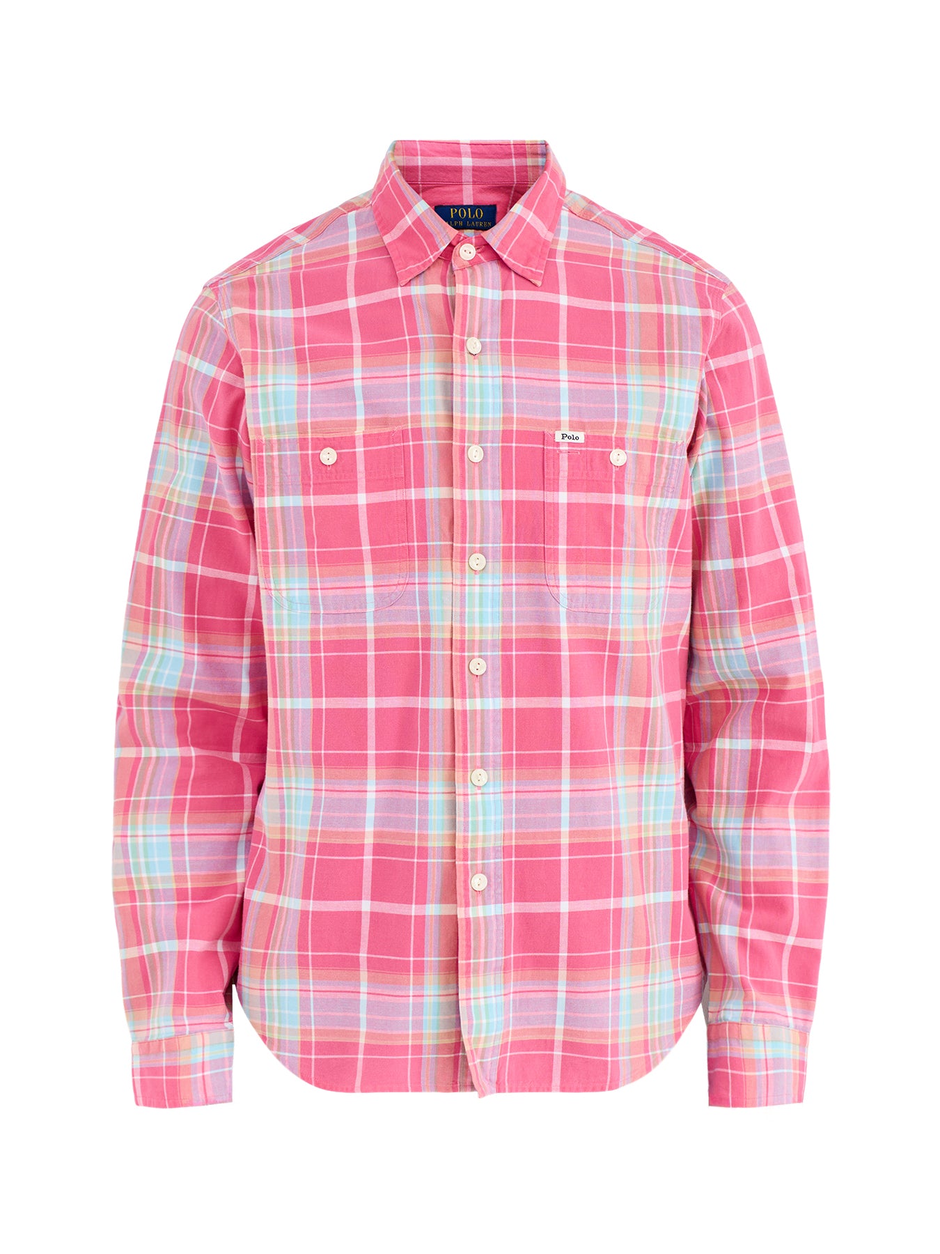 Lightweight Check Shirt Pink