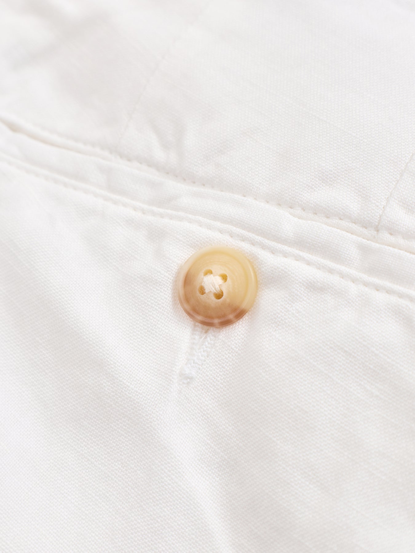 Linen Cotton Trousers White