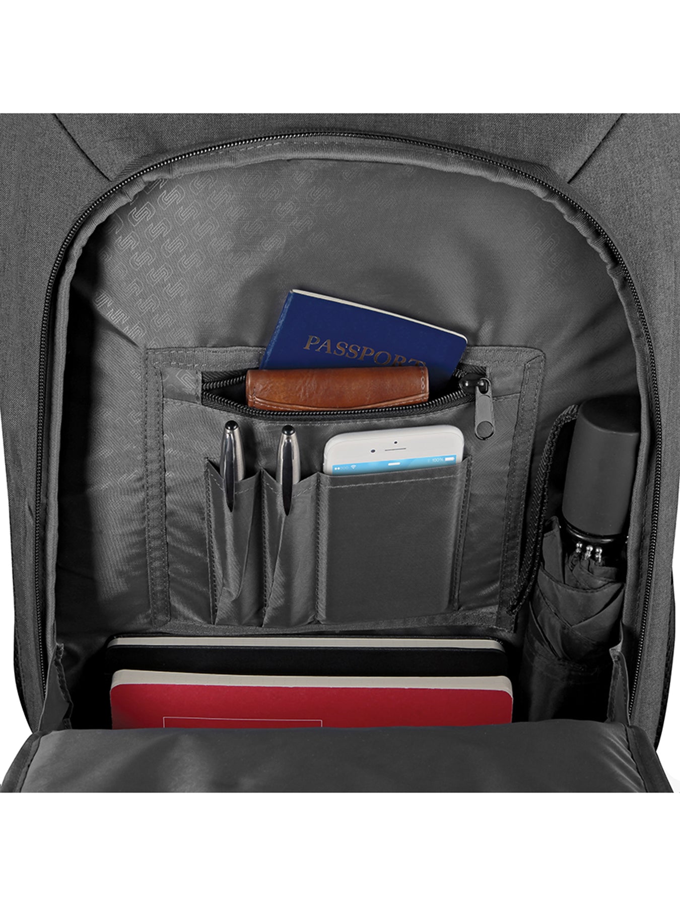 Grand Travel TSA Laptop Backpack Grey