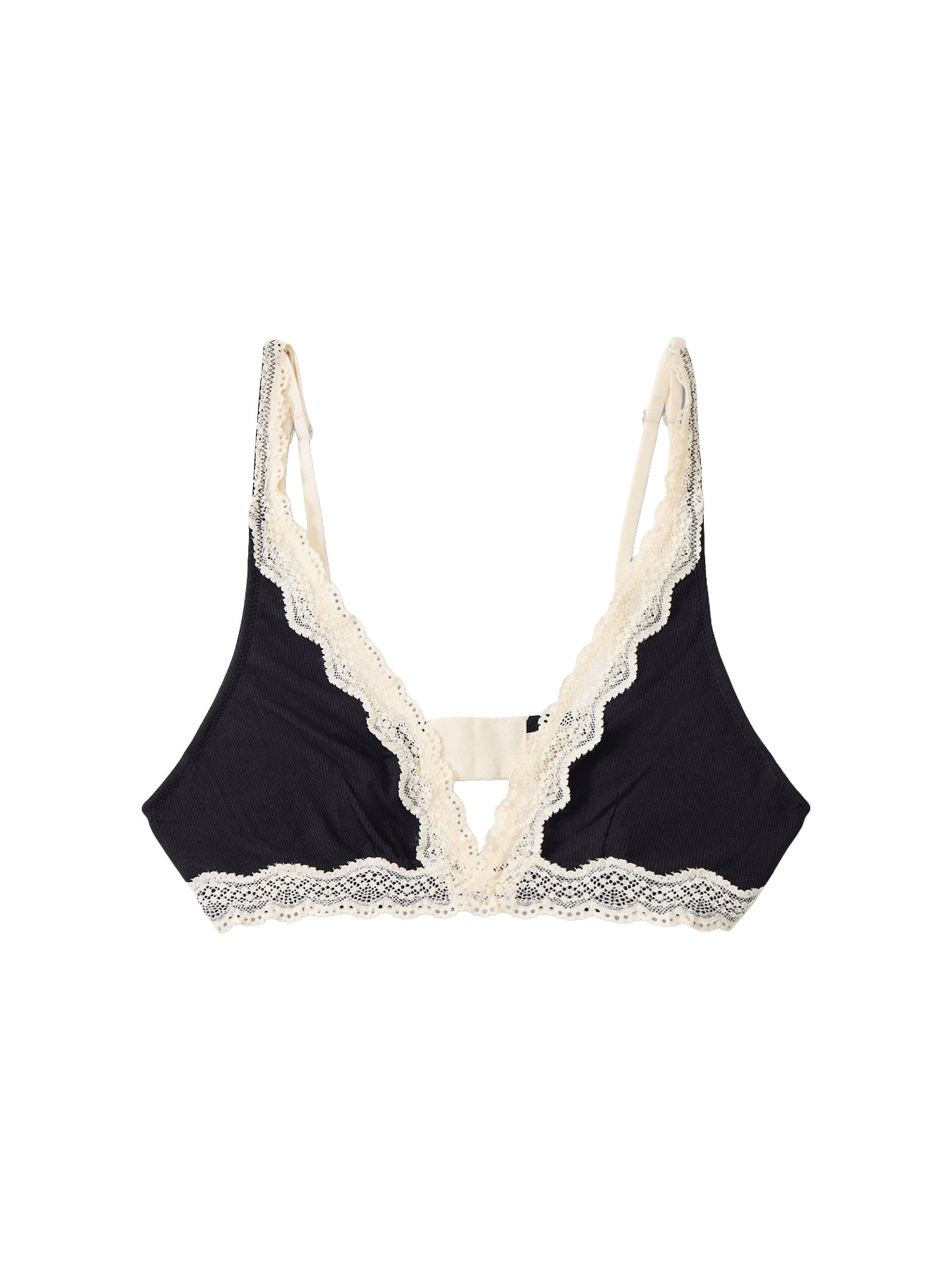 Oh My Darling Plunge Bralette Black
