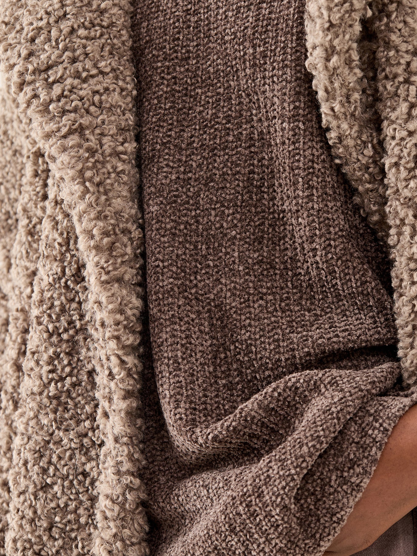 Jewel Neck Sweater Beige