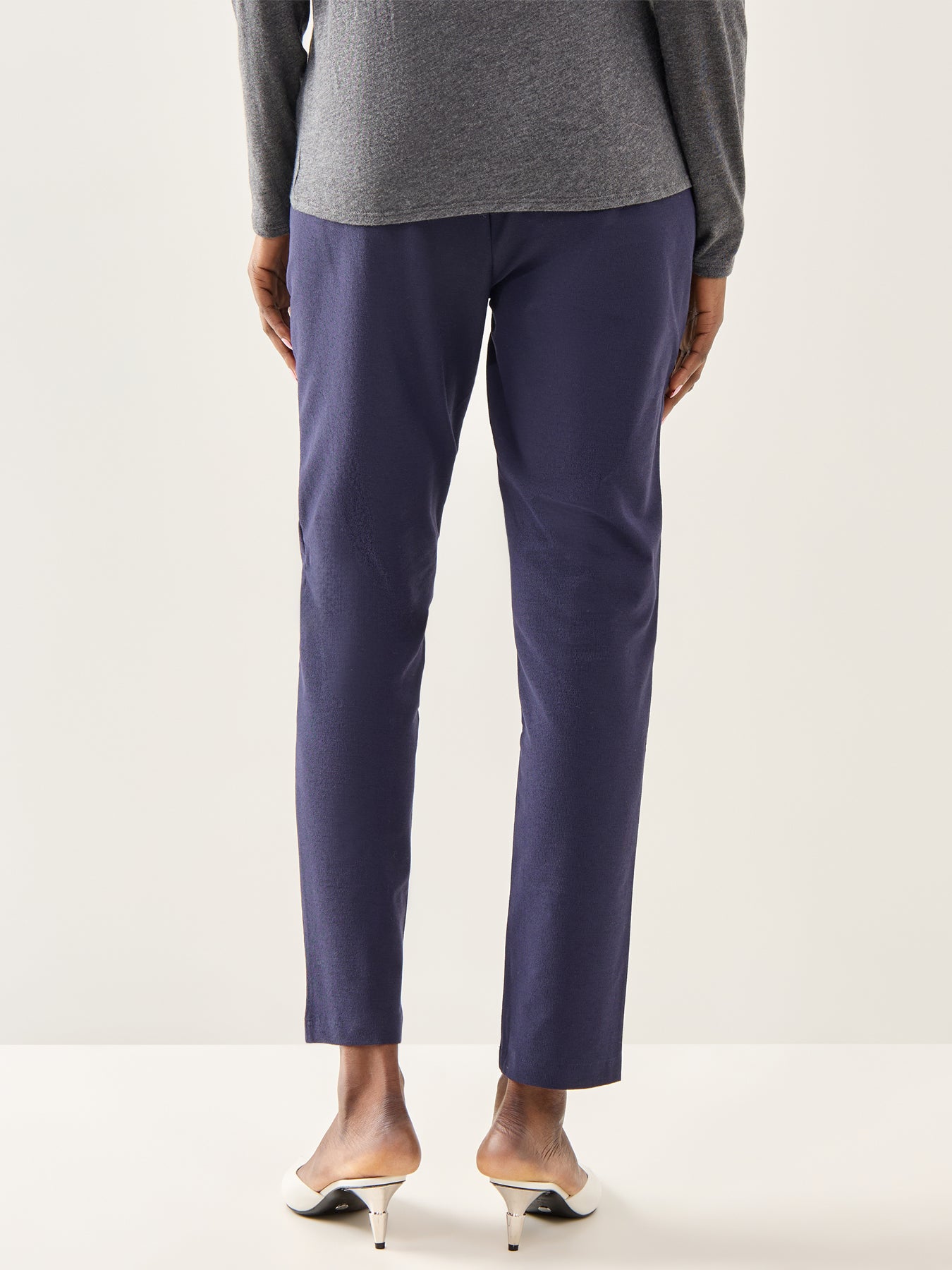 Slim Ankle Pant Navy