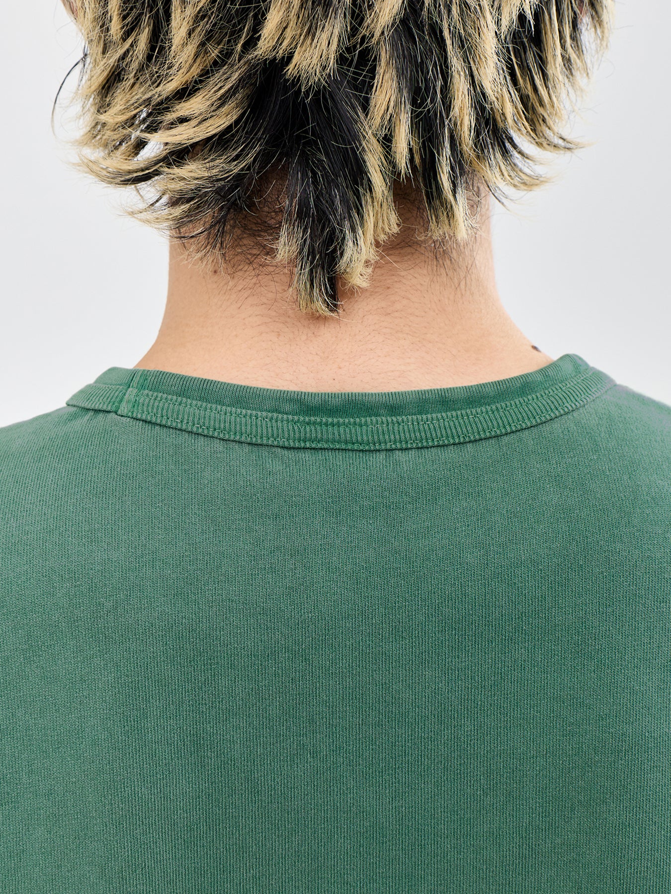 Pigment Dyeing T-Shirt Green