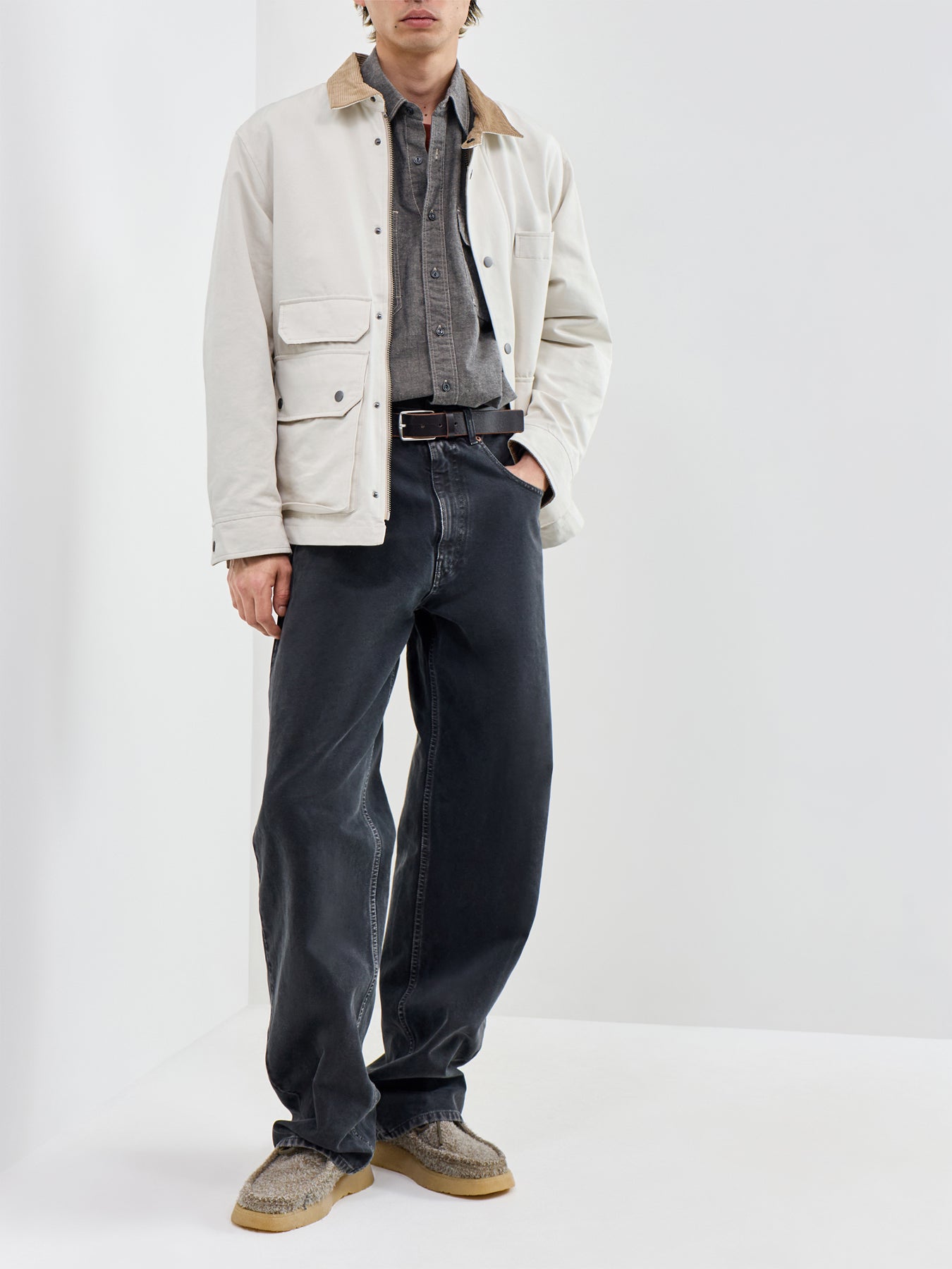 1920S Chambray Work Shirt