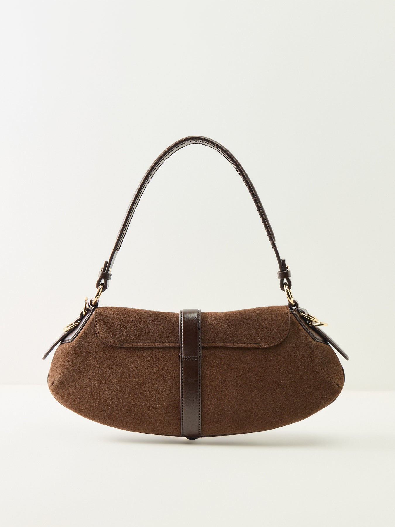 Kat Baguette Suede Brown
