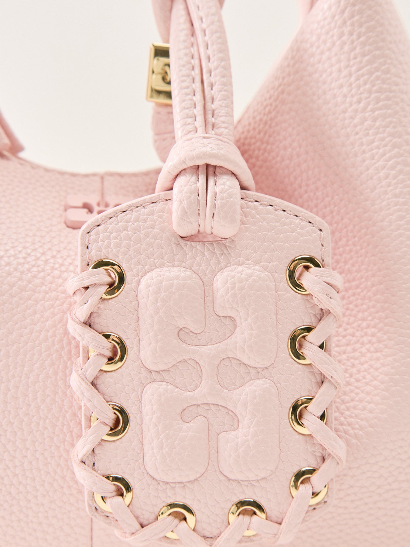 Hobo Mini Grained Bag Pink