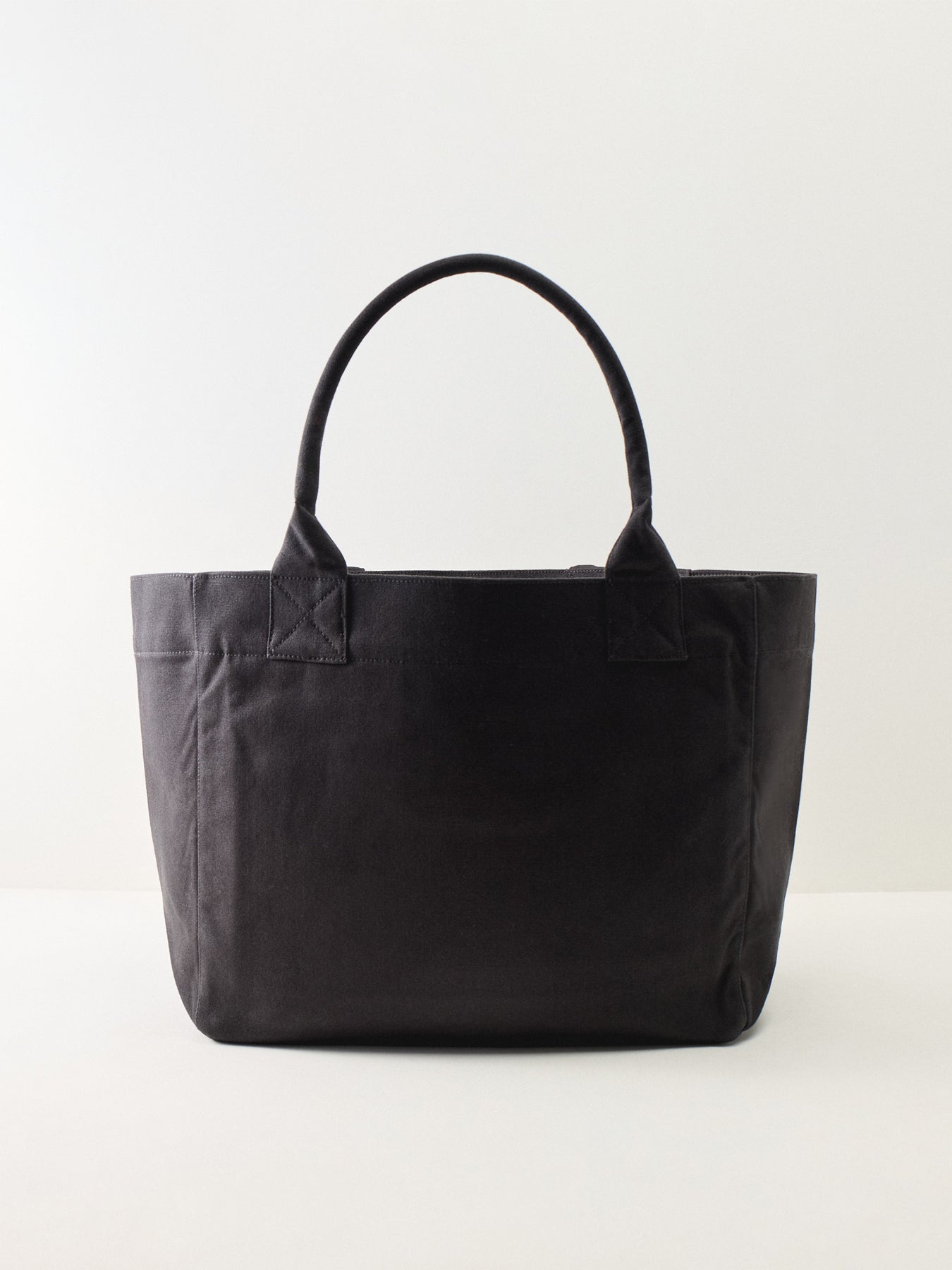 Medium Trapeze Shopper Cherry Print Black