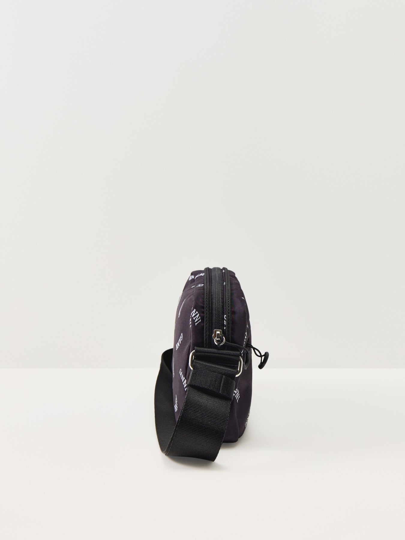 Logo Festival Crossbody Bag Black