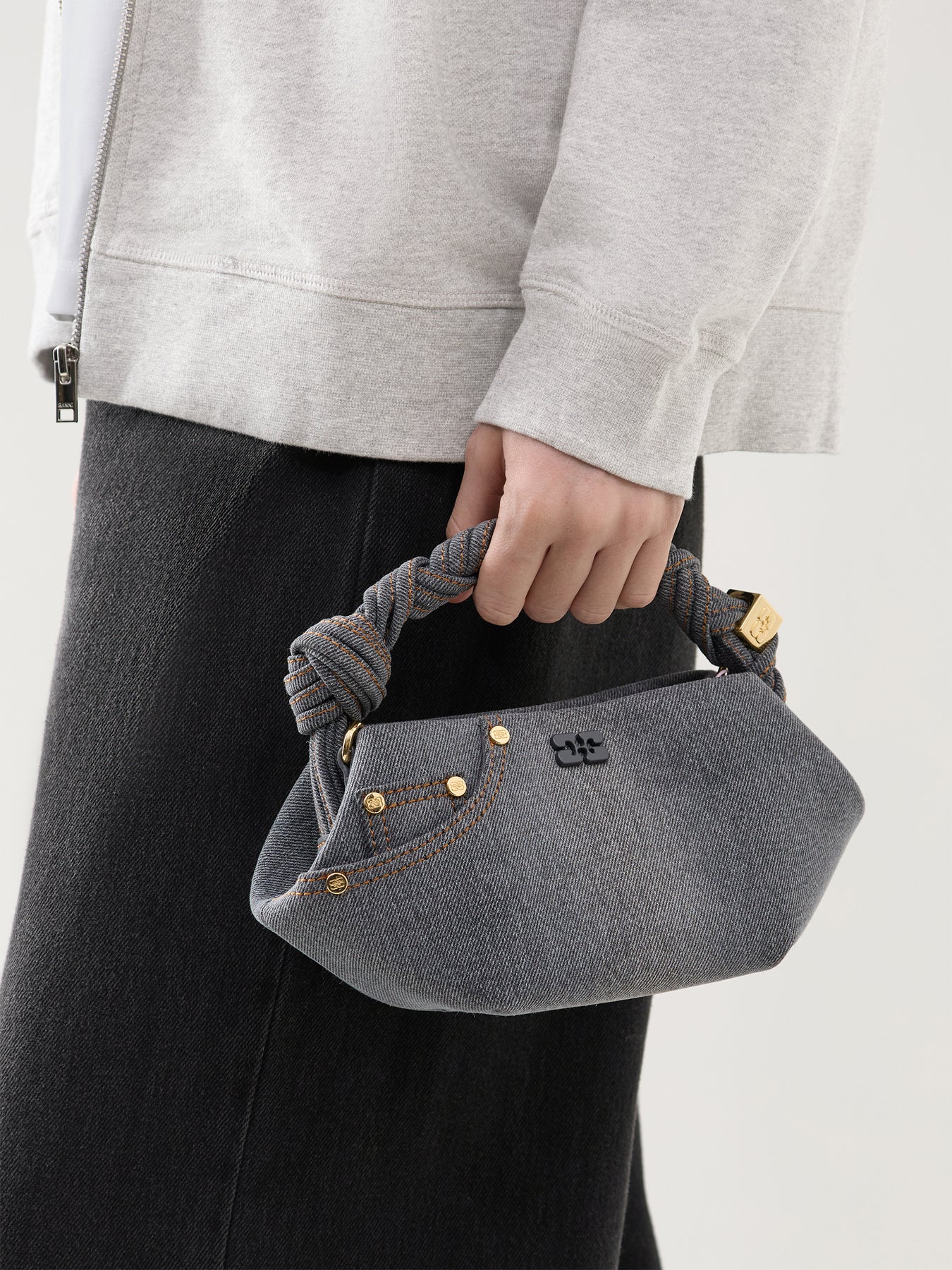 Bou Mini Denim Grey