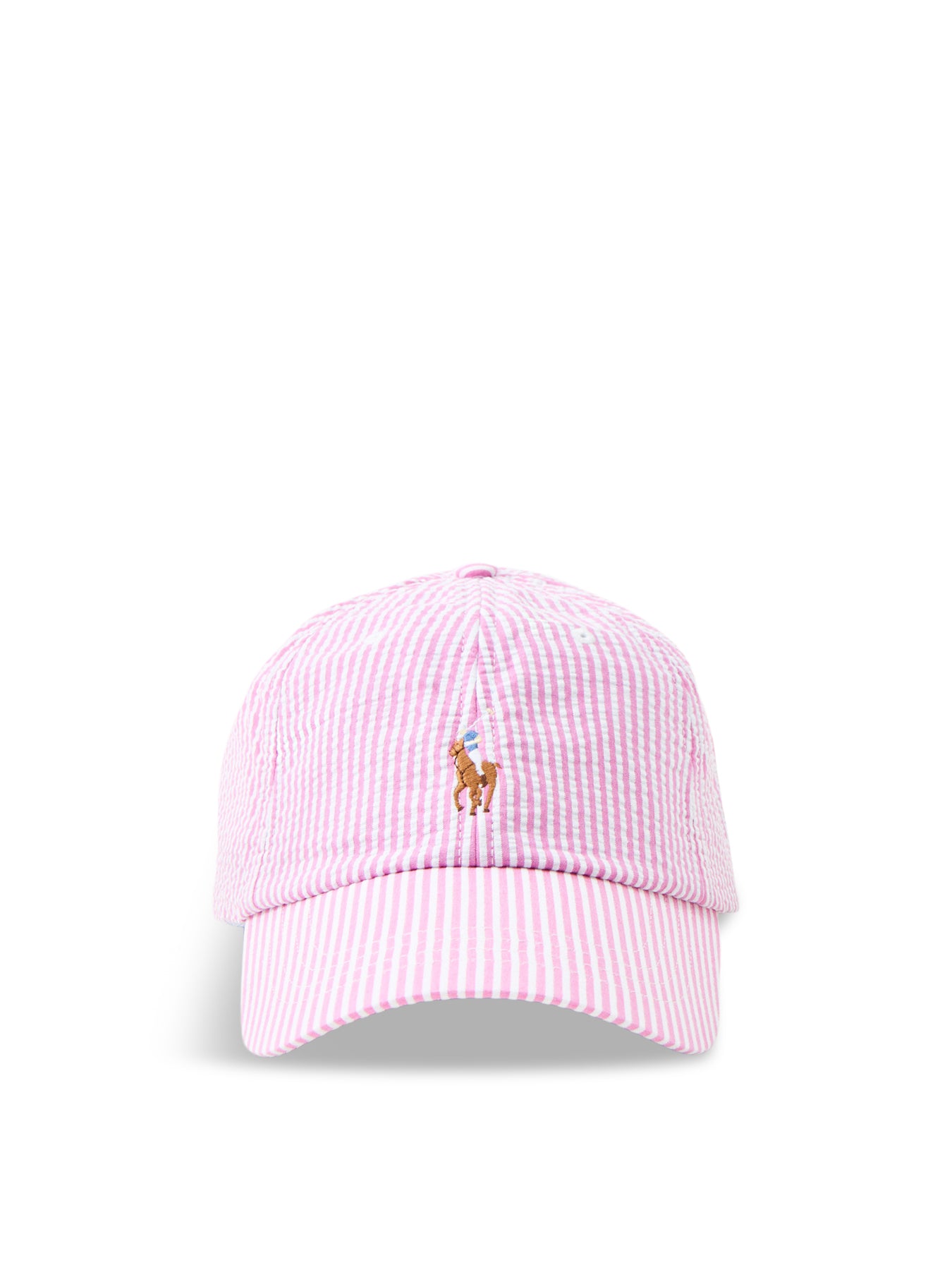 Seersucker Cap Pink
