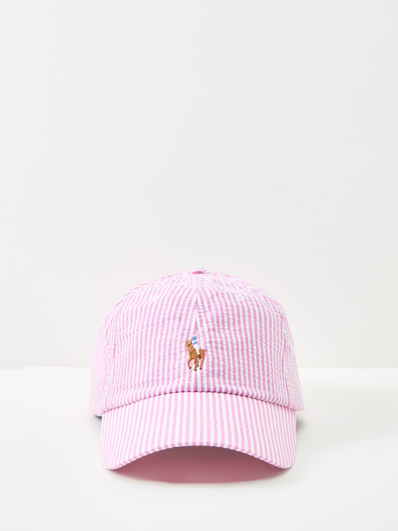 Seersucker Cap Pink