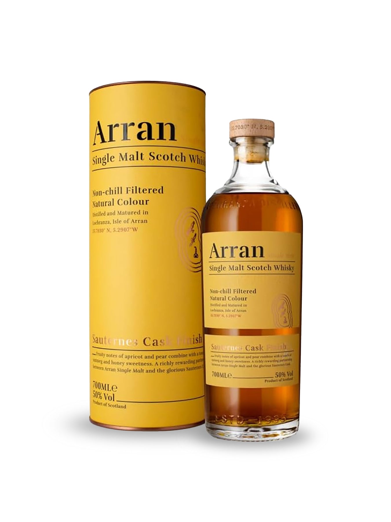 Arran Sauternes Cask Single Malt Scotch Whisky