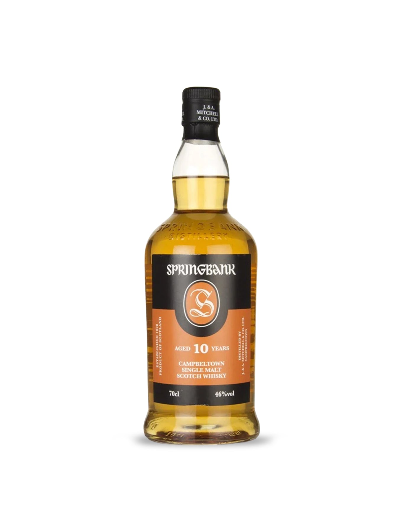 Springbank 10 Year Old Single Malt Scotch Whisky 70cl